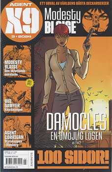 Agent X9 nr 3 2024, Modesty Blaise - Den skrattande mördaren
