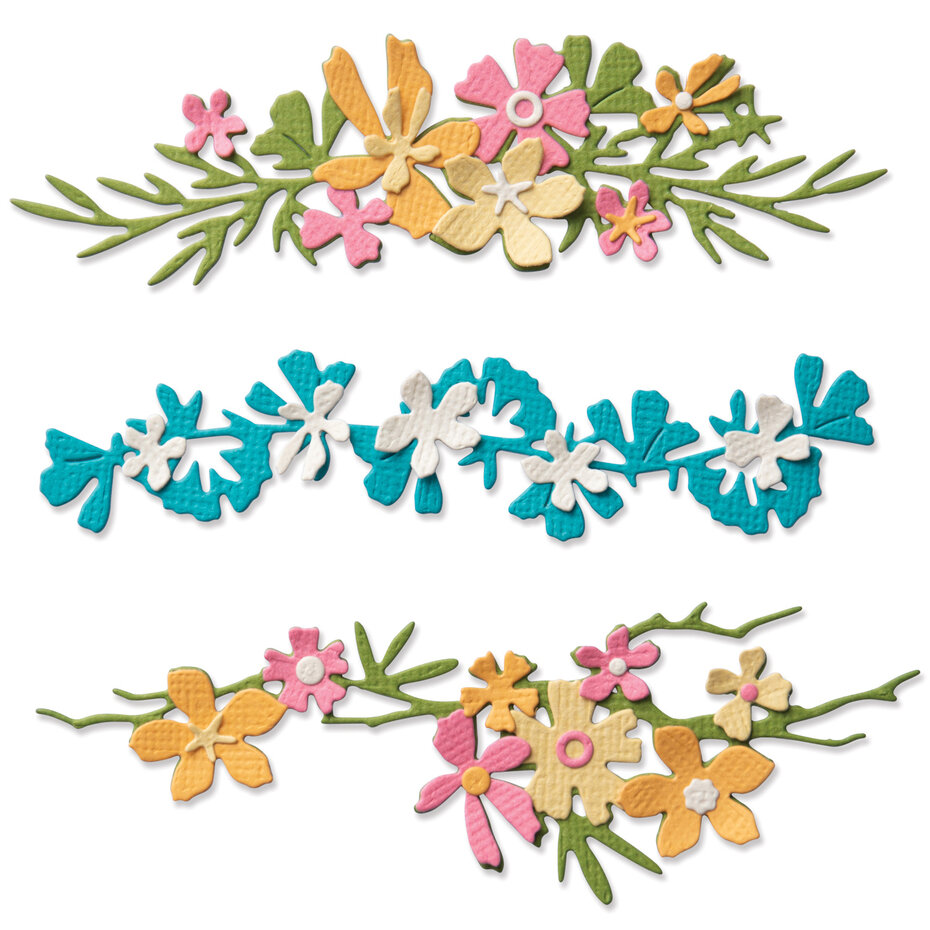 SIZZIX -Thinlits Die by Olivia Rose Woodland Borders - 2