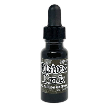 RANGER-Tim Holtz Distress Ink Scorched Timber Re-Inker 0.5 fl oz