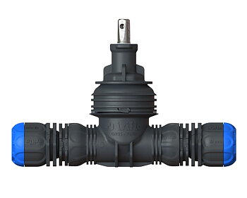 Isiflo 200 Servisventil i komposit med EPDM tätningskägla 32X32mm