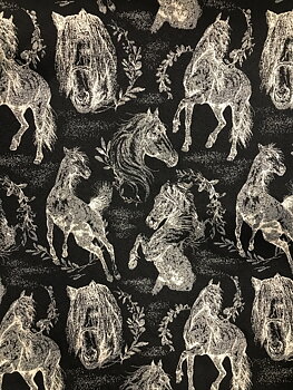 Jacquard Hästar