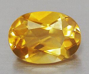 Very nice 7.1x5.1mm oval natural citrine gemstone