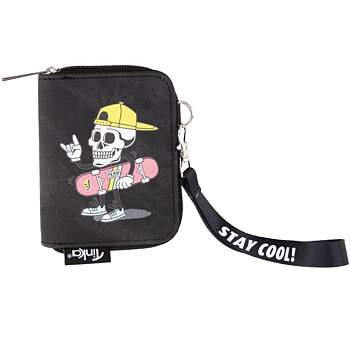 Barnplånbok  Skelett Skateboard - Tinka