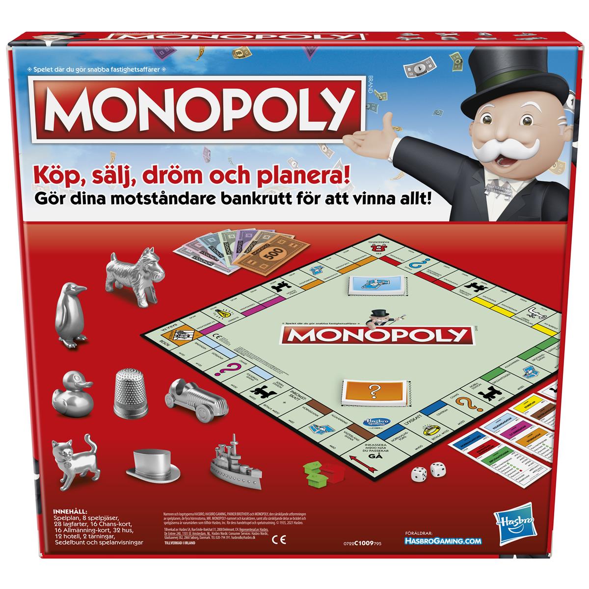 Hasbro Spel Monopoly Classic - 3