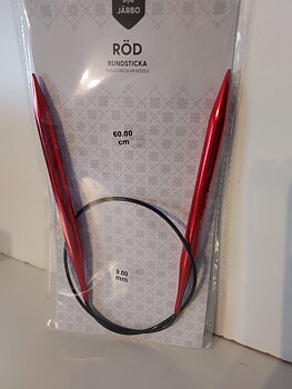 Rundsticka 9mm 60cm kabel med metall Järbo