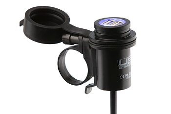USB-laddare x 2 för styrmontering