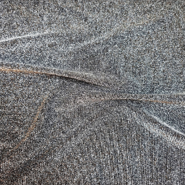 Lurex jersey svart/silver LA375