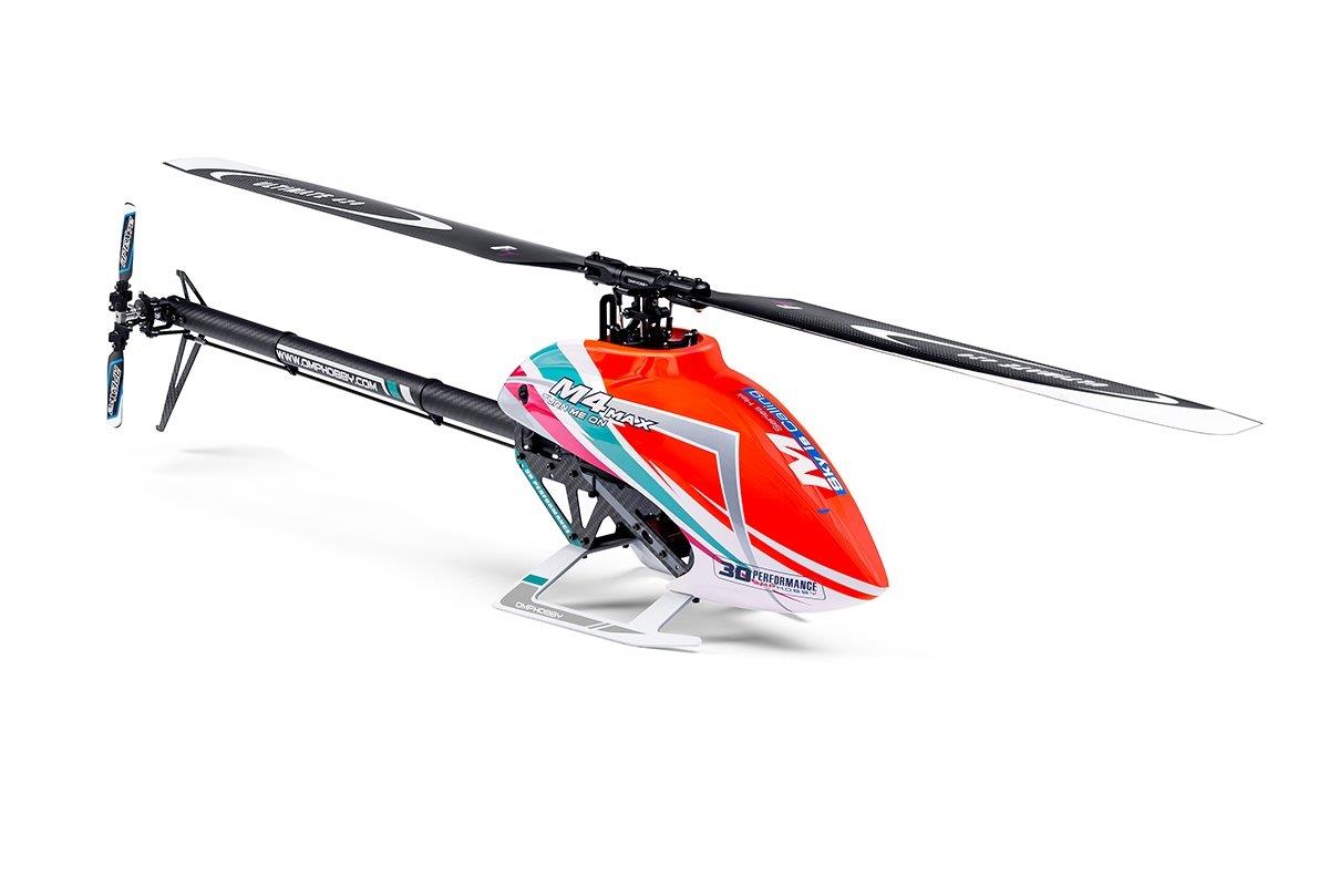 OMP M4 MAX (combo kit) incl. motor, servos, ESC - orange - 2