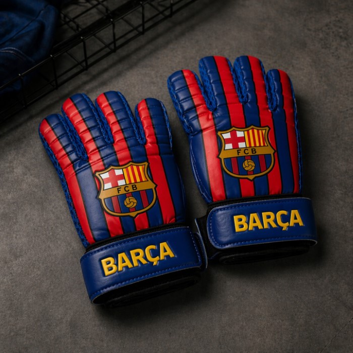 FC Barcelona Målvaktshandskar Barn Nr2 - 9