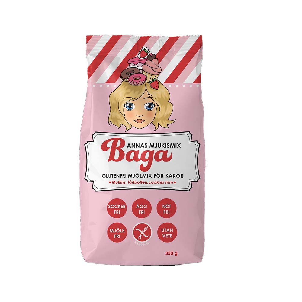 Annas glutenfria mjukismix - BAGA
