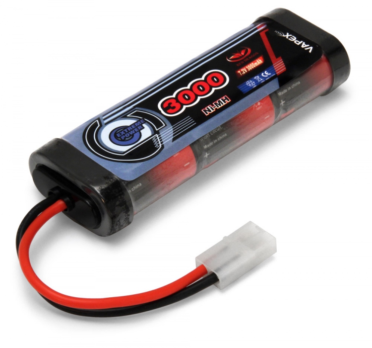 Ni-Mh Vapex 3000mAh 7.2V Tamiya Plug