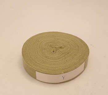 Cotton ribbon light green