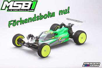 Mugen MSB1 1/10 2wd Buggy Förhandsbokning