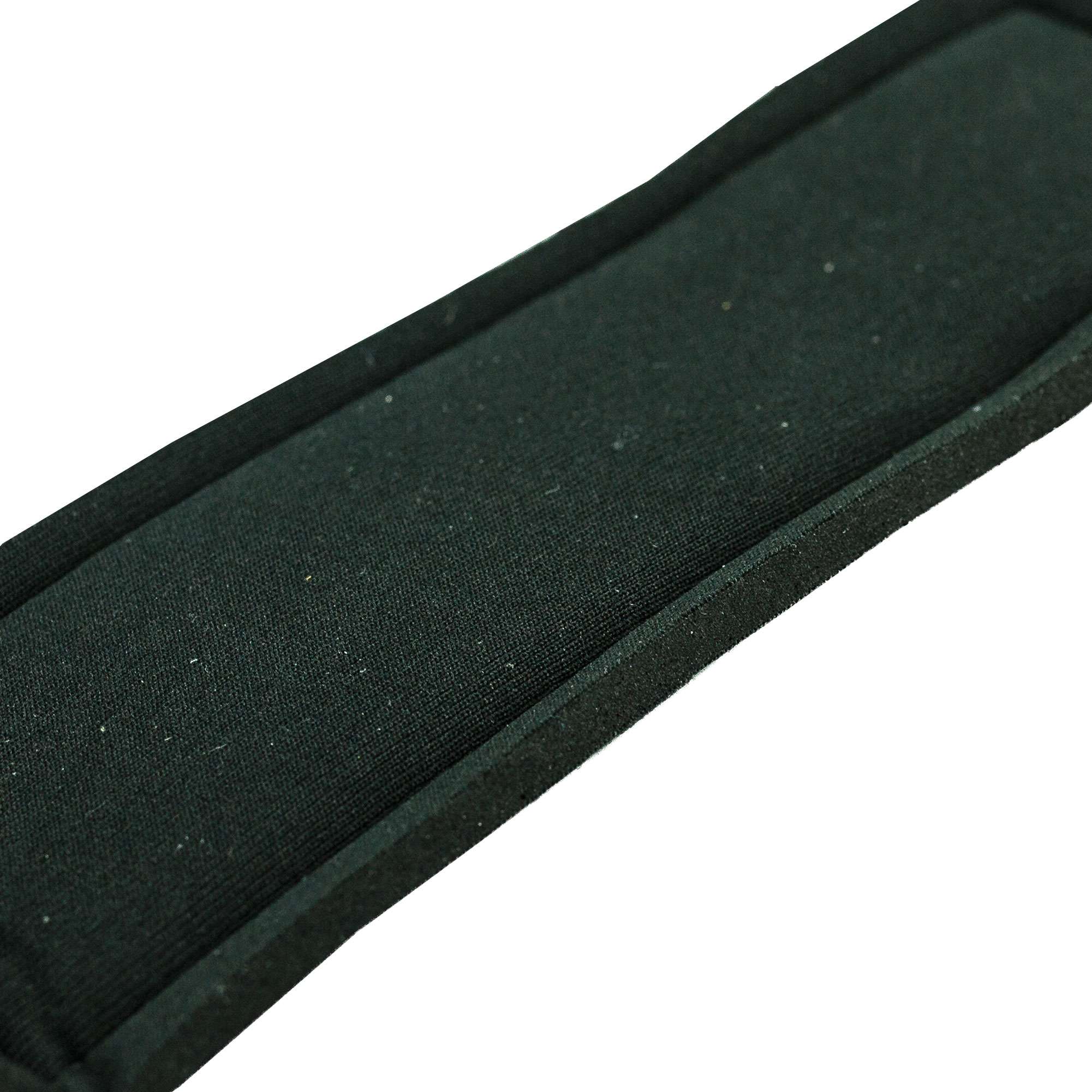 Padded Leather Lifting Straps, black - 2