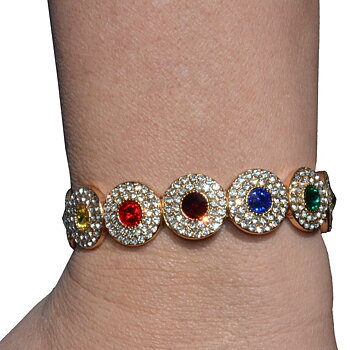 Strassarmband - Pride Over the rainbow 