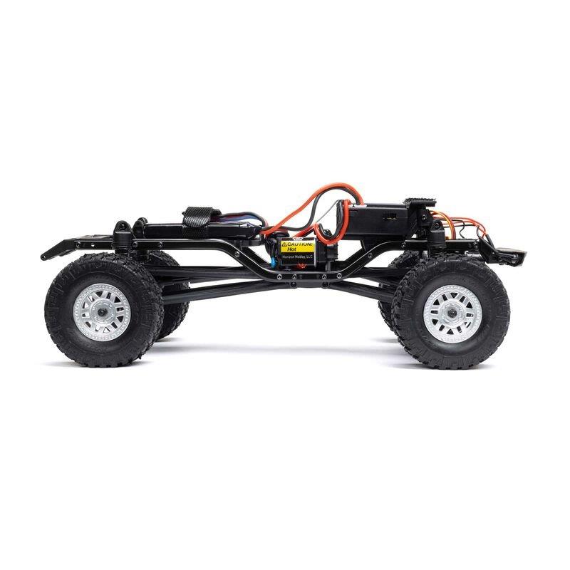 AXIAL 1/24 SCX24 Jeep JT Gladiator 4WD Rock Crawler Brushed RTR, Black - 17