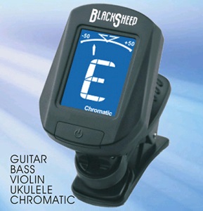 Black Sheep Clip On Tuner BLK