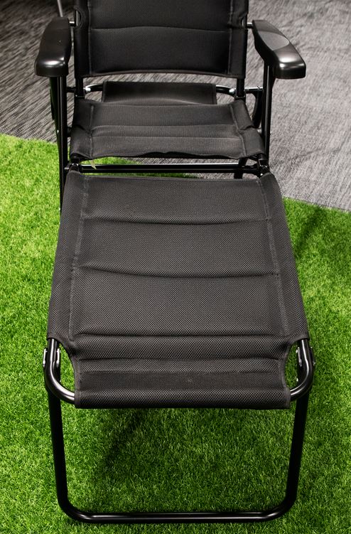 Fotstöd , Padua till campingstol Lucca , Svart