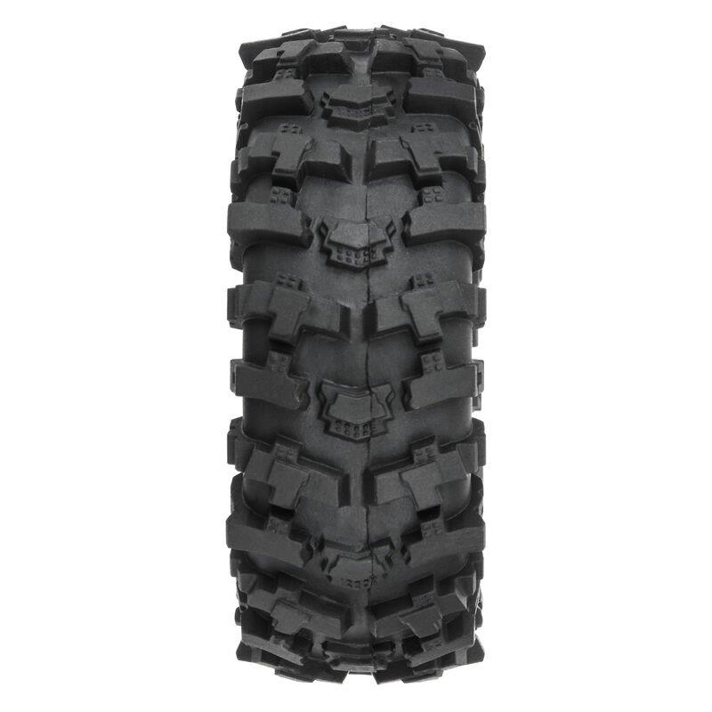 Proline 1/24 Mickey Thompson Baja Pro X F/R 1.0 MTD 7mm Black Holcomb (4) - 2