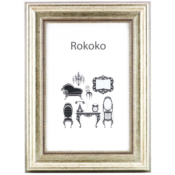 Rokoko Silver 50x70 cm