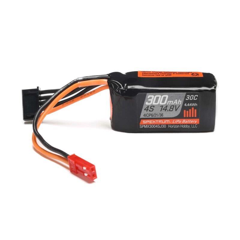 Spektrum 4S 14.8V 300mAh 30C LiPo Battery - 2