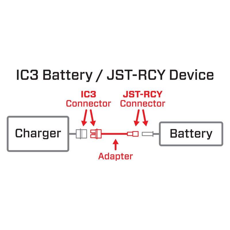 Spektrum Adapter: IC3 Battery / JST-RCY Device - 2