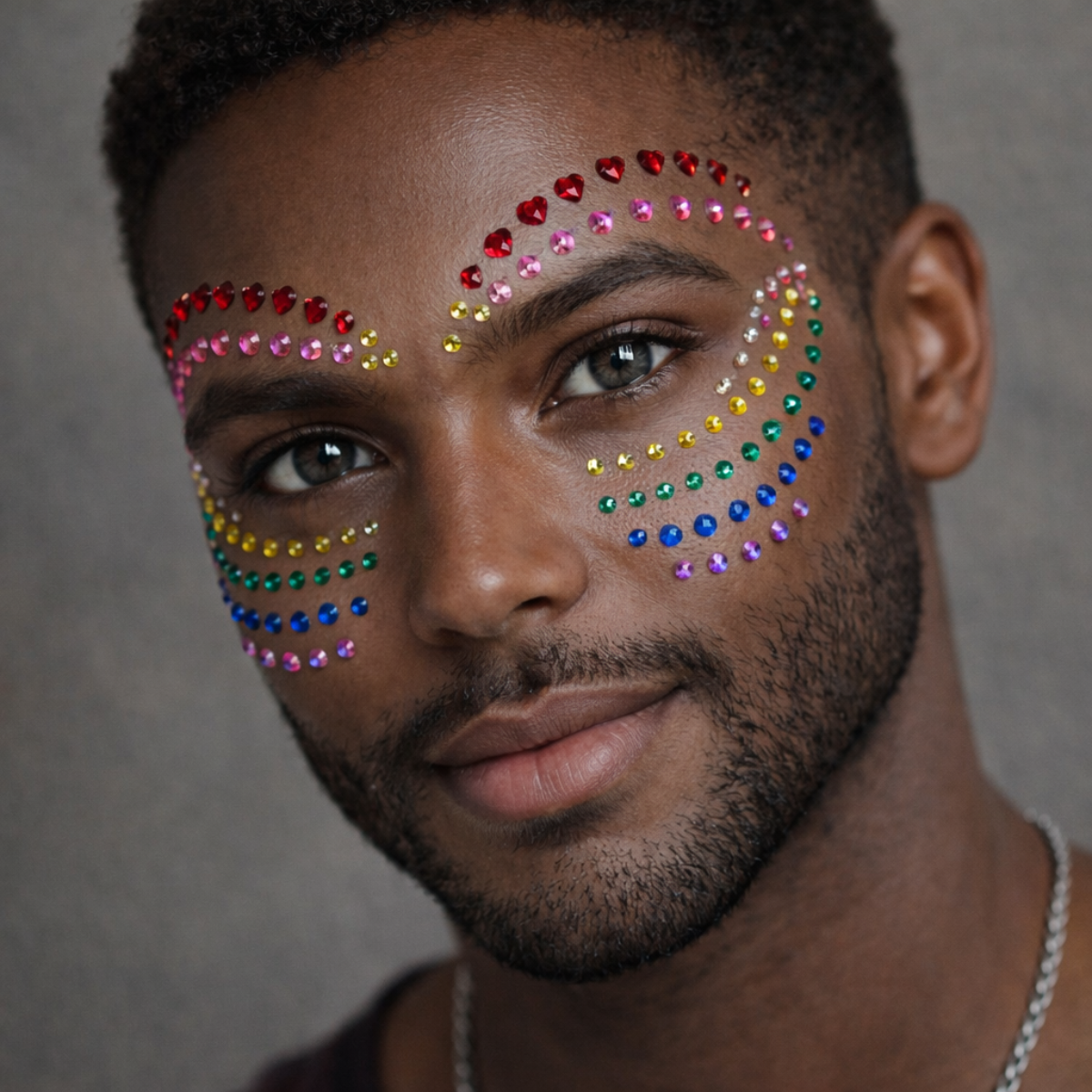 Face Jewels - Gemischte Strasssteine - 3
