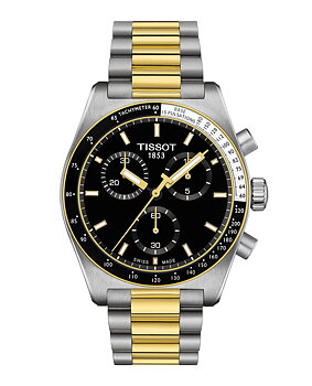 T149.417.22.051.00 Tissot PR516 Chronograph 40 Stål med guldpläterad PVD