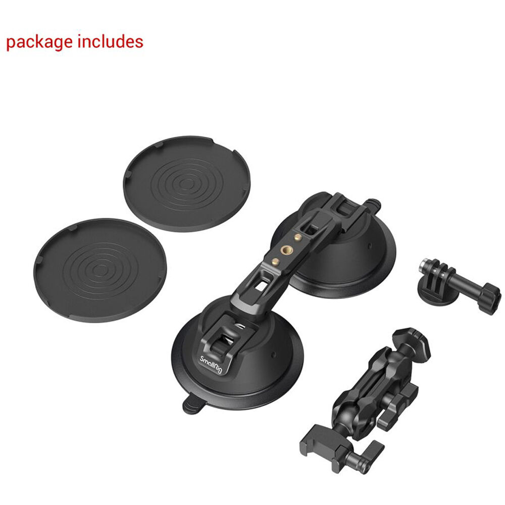 SmallRig Dual Suction Cup Camera Mount SC-2K 3566 - 2