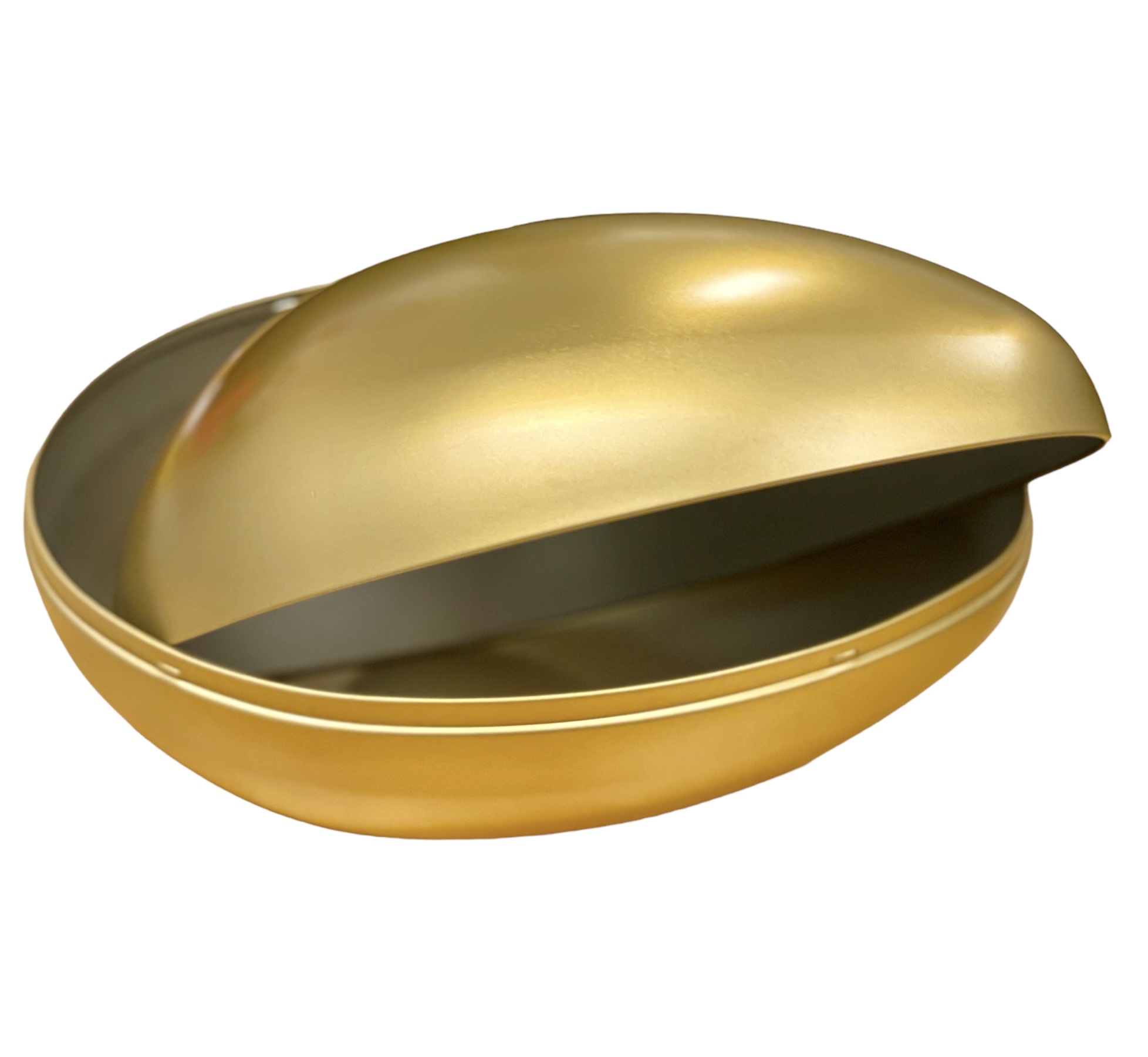 Påskägg i plåt / Plåtägg 25 cm - Guld - 2