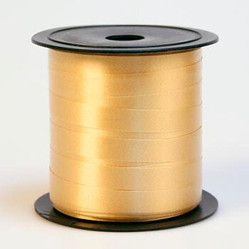 Presentsnöre guld 50m x 10mm