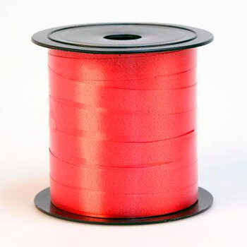 Presentsnöre röd 50m x 10mm