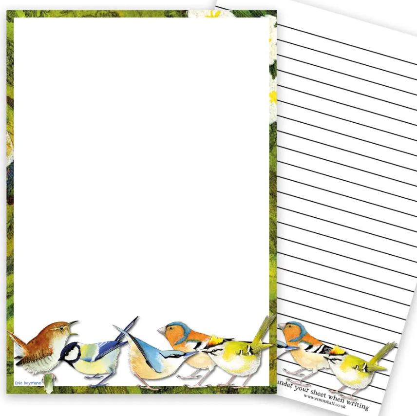 A5 Anteckningsblock British birds
