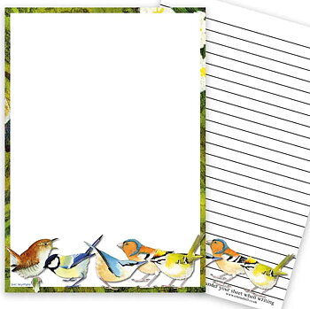 A5 Anteckningsblock British birds