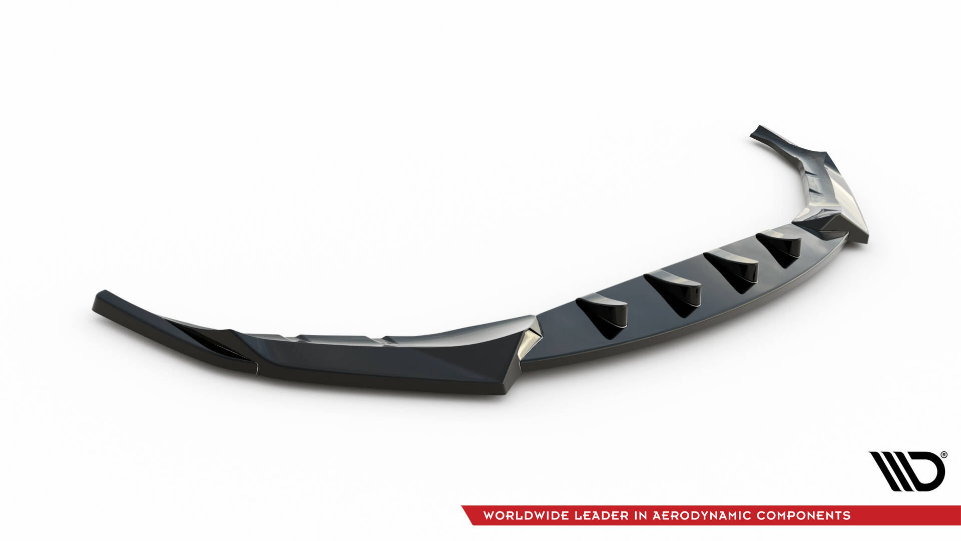 Maxton - FRONT SPLITTER V.4 BMW 5 M-PACK G30 / G31 - ABS Plast Blanksvart - 5