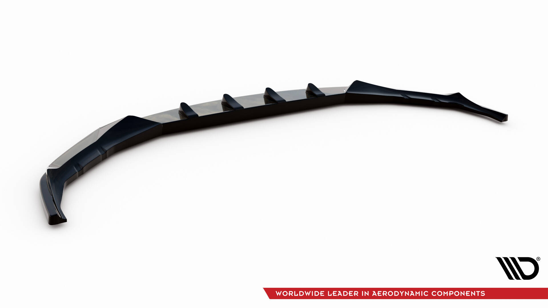 Maxton - FRONT SPLITTER V.4 BMW 5 M-PACK G30 / G31 - ABS Plast Blanksvart - 6