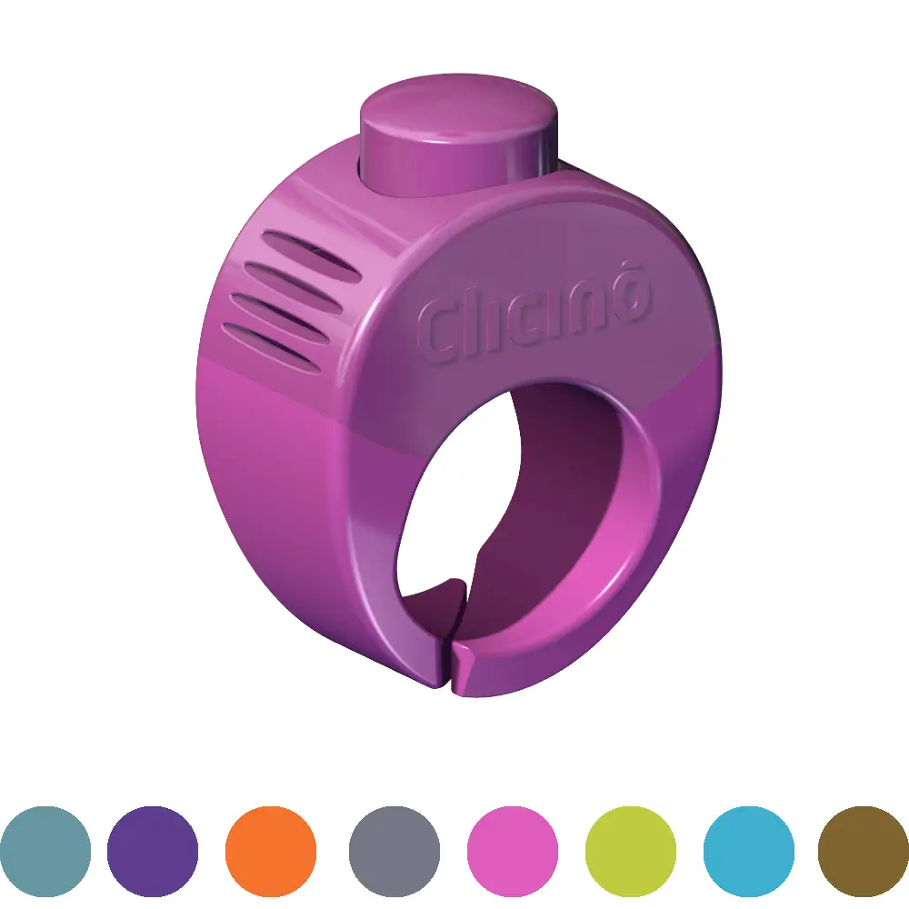 Klicker-ring fingerklicker