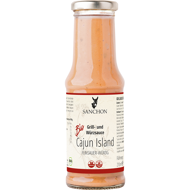 Sås Cajun Island 220ml Sanchon Eko