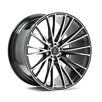 19" AXE WHEELS CF2 - GLOSSY BLACK POLISHED