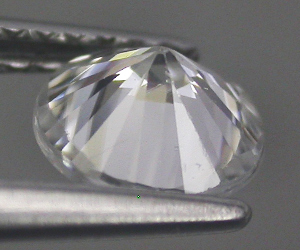 1,01 ct preciosa circonita blanca natural con talla de diamante redondo de 6 mm - 2