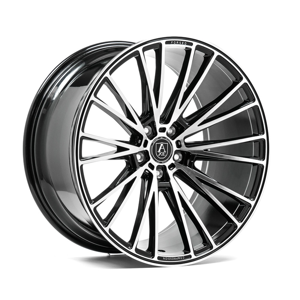 21" AXE WHEELS CF2 - GLOSSY BLACK POLISHED
