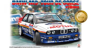 1/24 BMW M3 E30 Rally Tour de Corse Winner 1987
