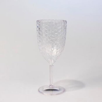 Vinglas bubbles plast