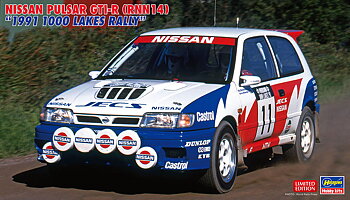 1/24 Nissan Sunny GTI-R Rally 1000 lakes 1991 Dr: Stig Blomqvist/David Llewellin