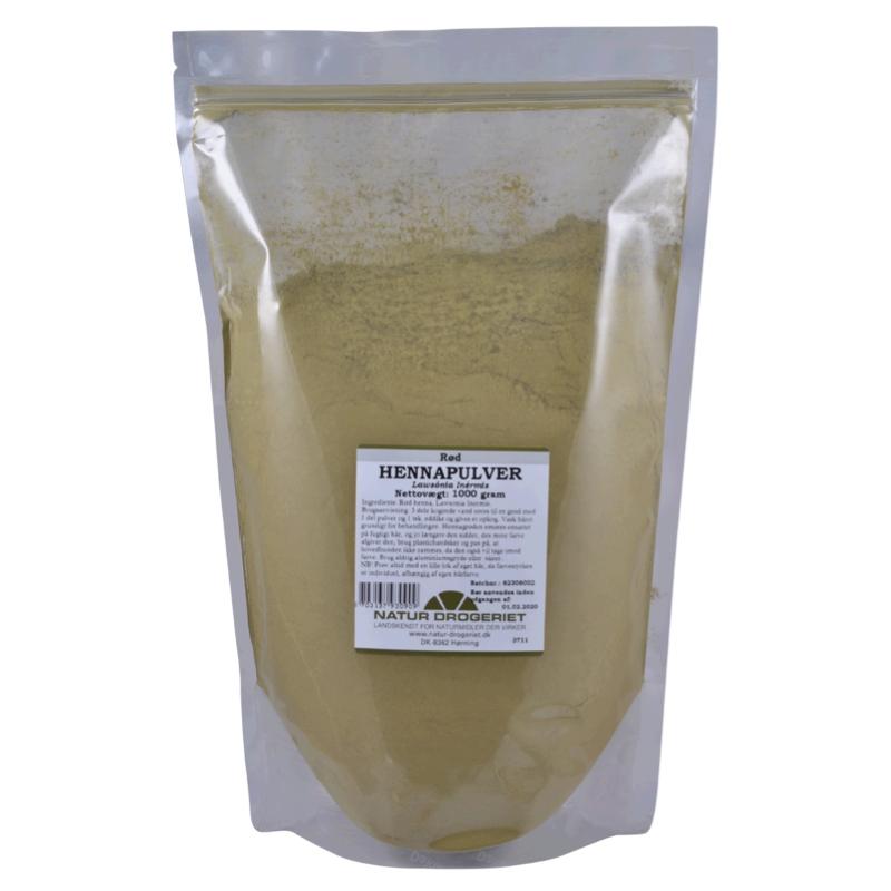 Hennapulver röd 1kg - Natur Drogeriet