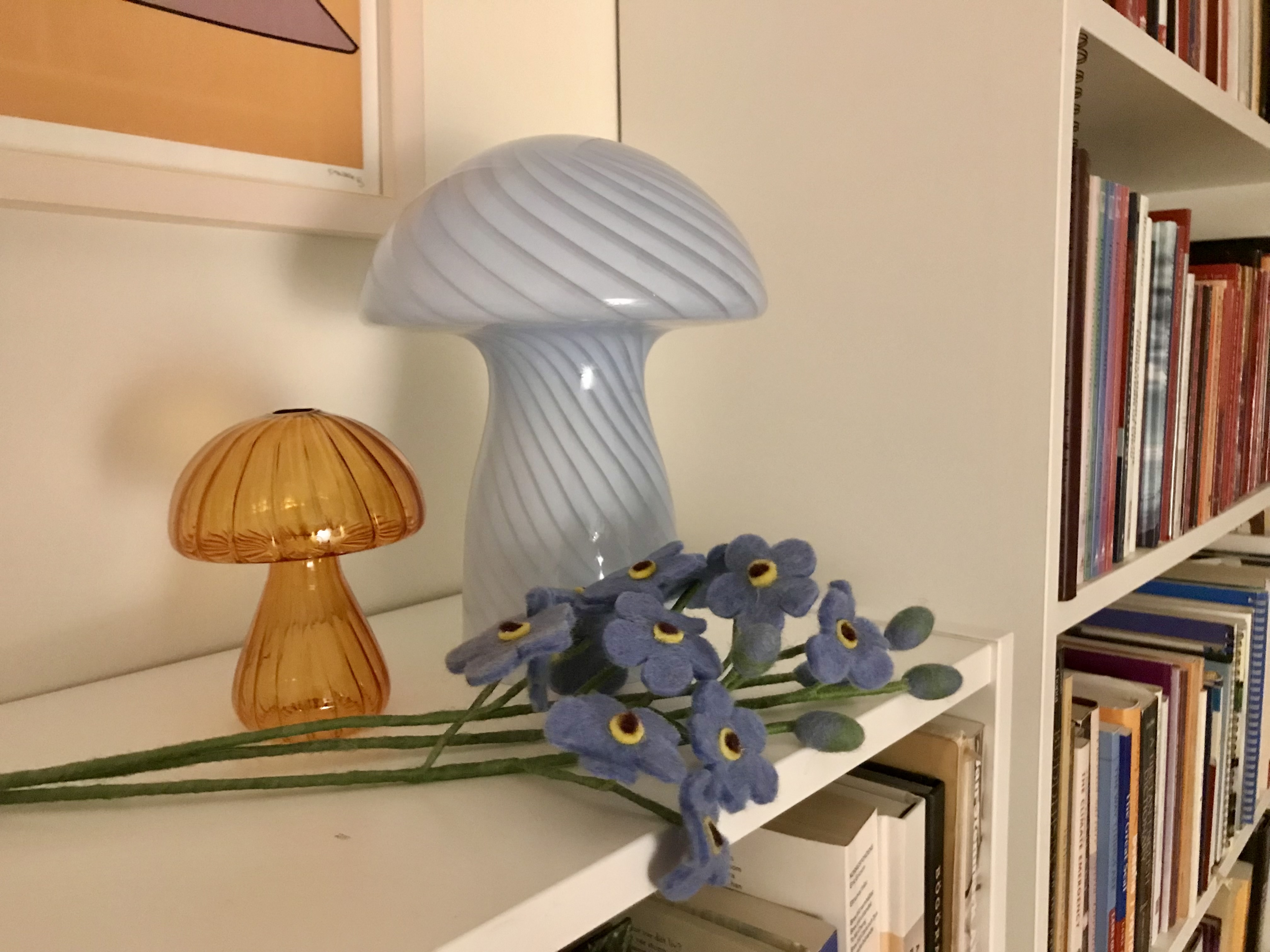 Blommor i tovad ull - 6