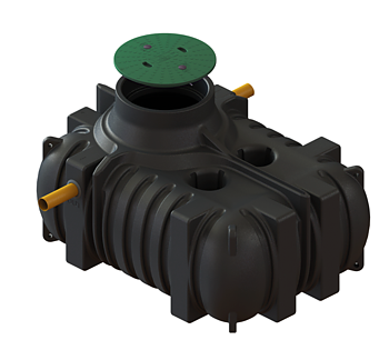 CPX Slamavskiljare 2200L 3-K, WC-BDT