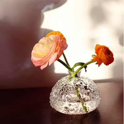 Rain vase D 11,5 cm clear - 2