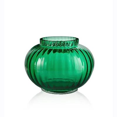 Florero D 12,5 cm verde
