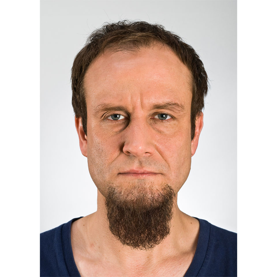 Skägg 9233 BROWN - Kryolan